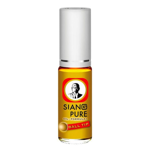 Combo 6 Chai Dầu Lăn Ông Già Siang Pure Mix 3 Vàng 3 Bạc Thái Lan - ảnh 7
