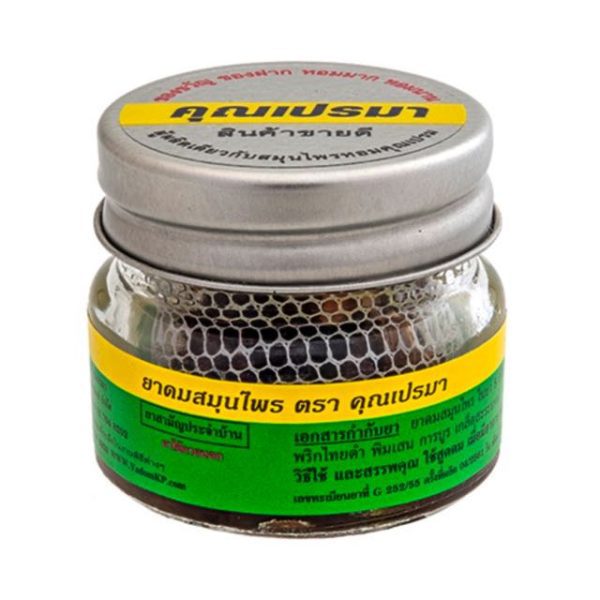 [CTC105] Lốc 6 Hũ Hít Xoang Thảo Dược Khun Prama Thái Lan [8g x6] - ảnh 4