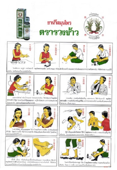 Dầu Bông Lúa Minyak 24ml Thái Lan - ảnh 3