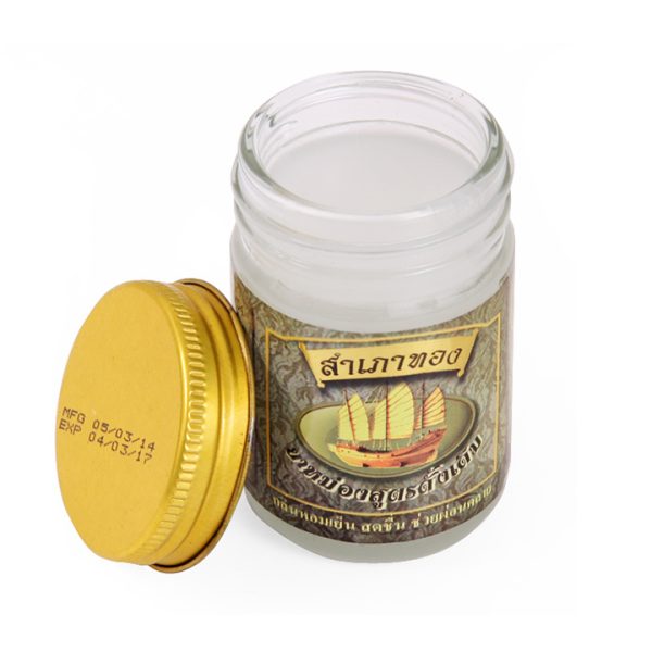 Dầu Cù Là Cánh Buồm สำเภาทอง Trắng 50g Thái Lan - ảnh 5