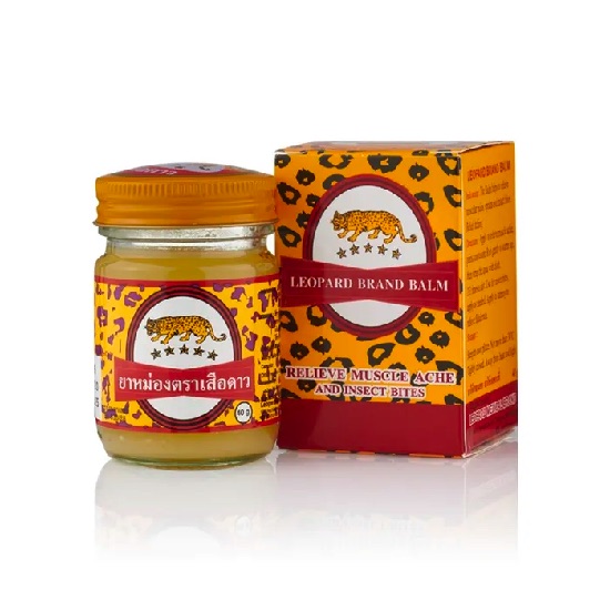 Dầu Cù Là Con Báo Leopard Brand Balm 40g Thái Lan